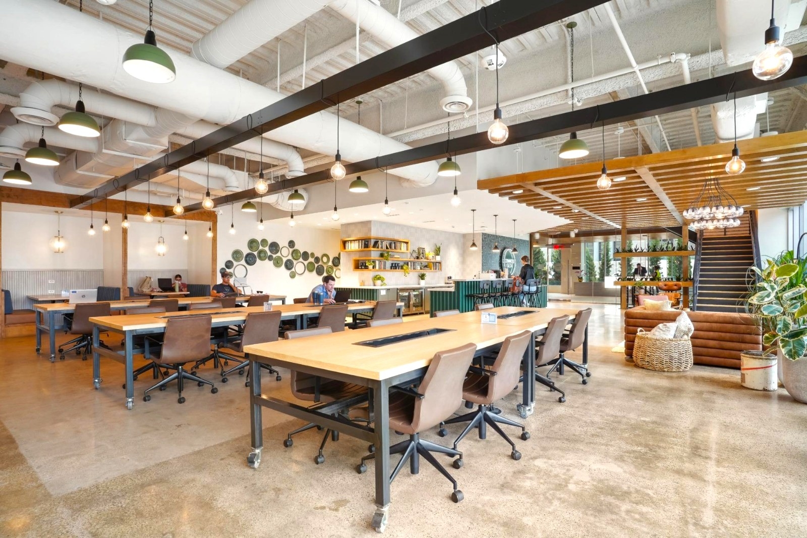 Contemporary workspace with professional atmosphere